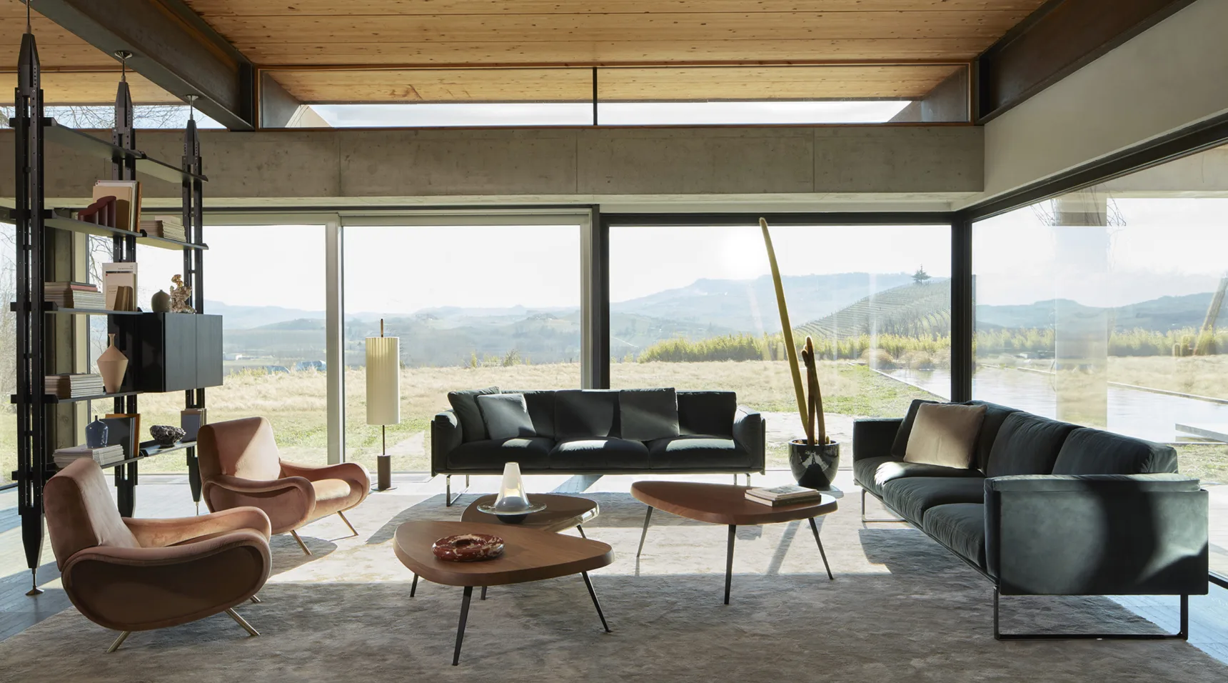 Cassina — Sitzmöbel im Wohnraum