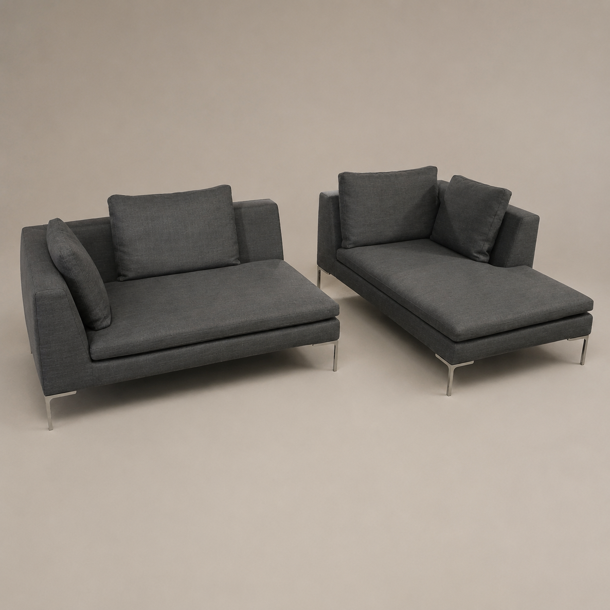 B&B Italia Ecksofa Mod. Charles — Sofas und Sessel als Ausstellungsstück im Designer Outlet