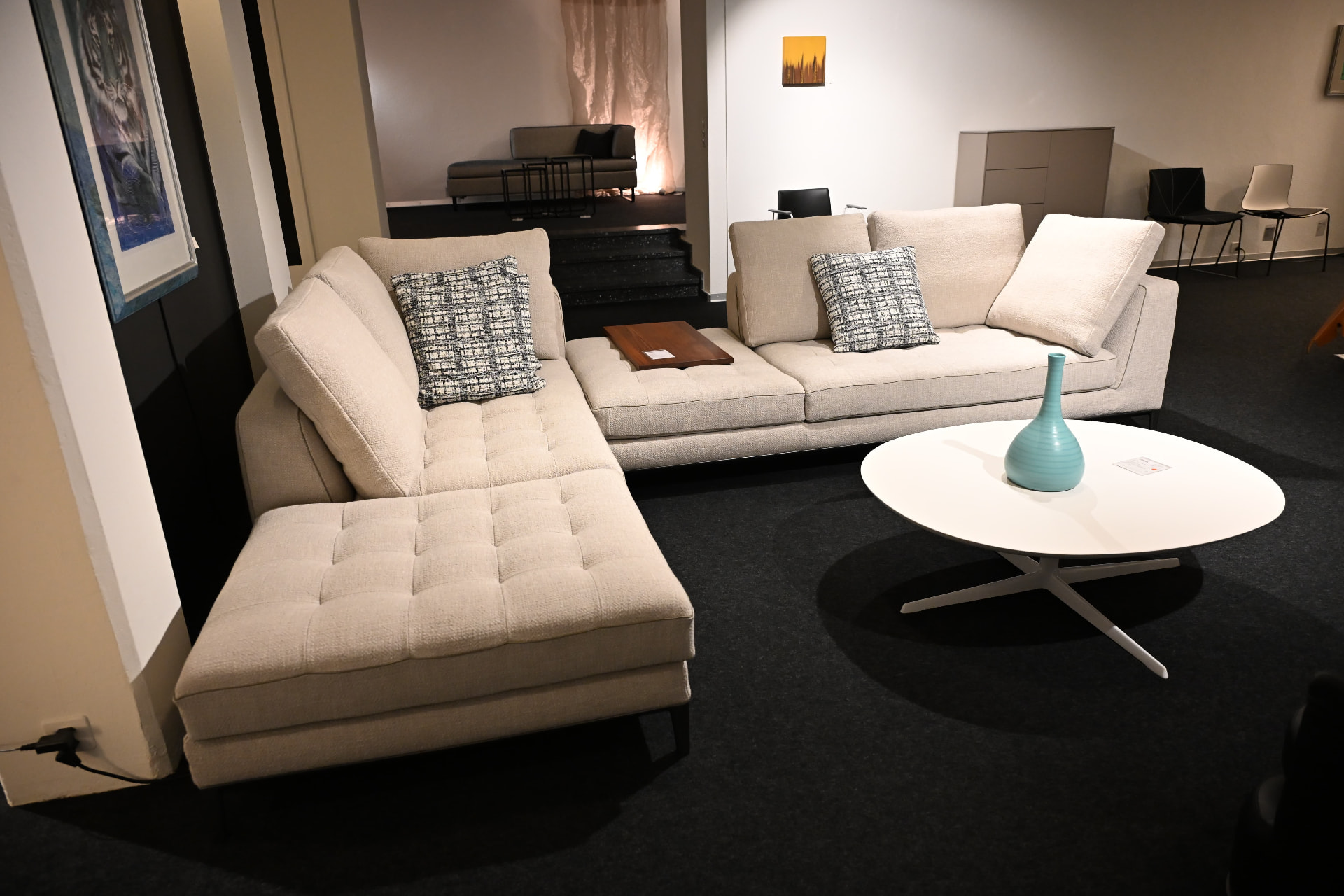 Maxalto Ecksofa Lucrezia Soft — Sofas und Sessel als Ausstellungsstück im Designer Outlet